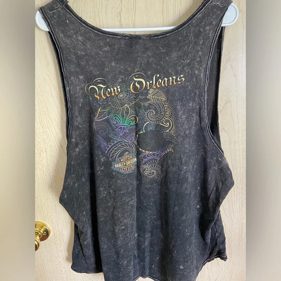 Harley Davidson Bourbon Street New Orleans Tank Top Sz 3X - Picture 8 of 8